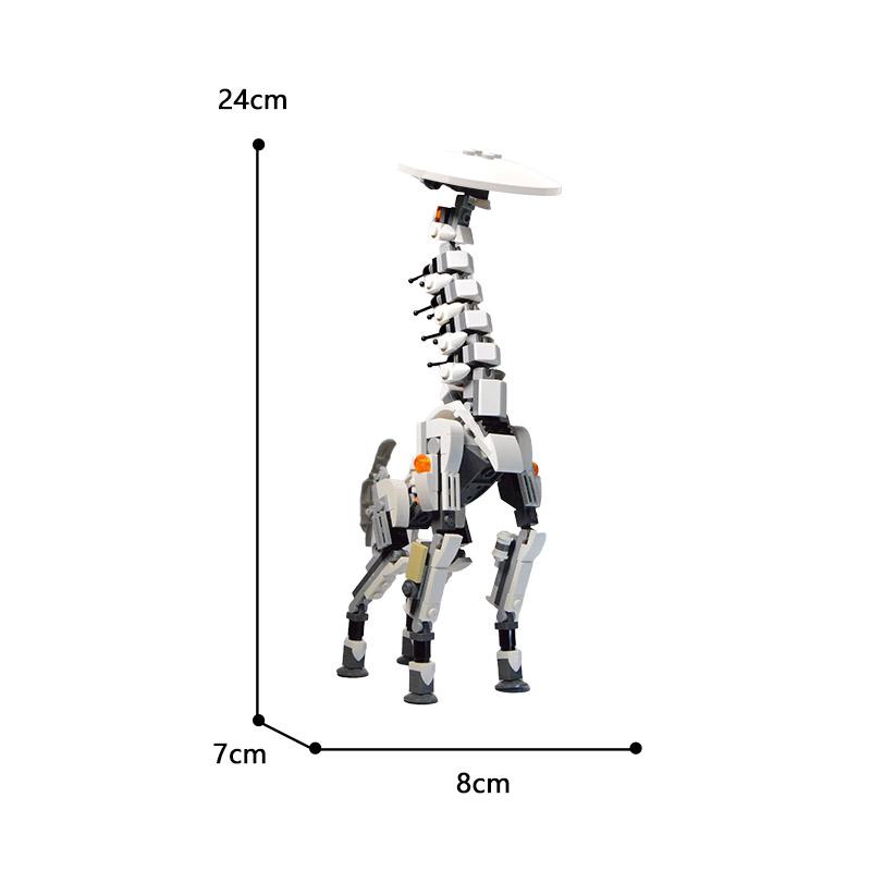 Buildmoc Horizoned Zero Dawned Robot Battle Machine Corruptored Game Action Figures Building Blocks Toys for Children Gifts