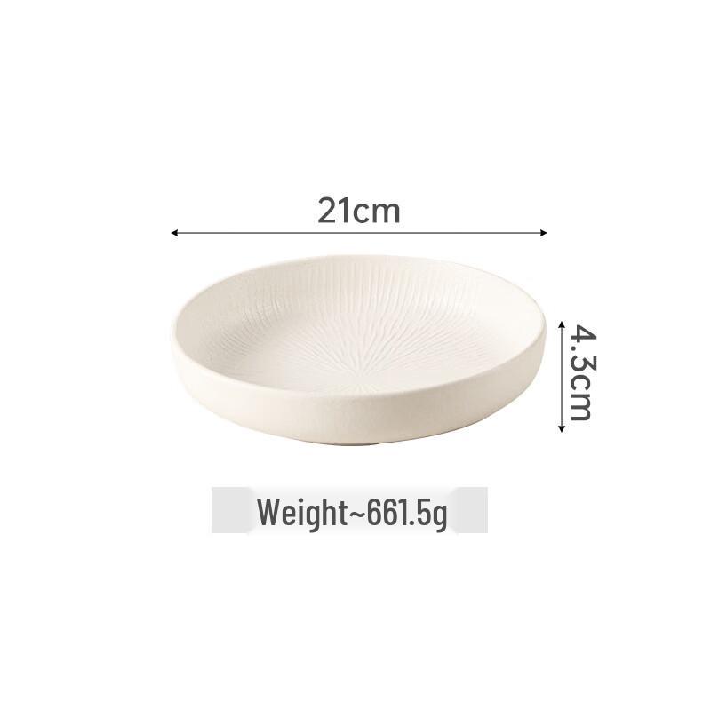 Креативные рельефные обеденные тарелки ZISIZ