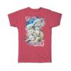 Gift T-Shirt : For Polar Bears Lover Wild Animal Wildlife Protection Drawing