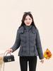 Mom's 2025 Winter Short Cotton Jacket: Women's Middle-Aged & Elderly Embroidered Thickened Fashion Coat