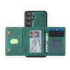 For Samsung Galaxy S25+/S24+ Case Multi Card Slots Zipper Leather Phone Cover with Shoulder