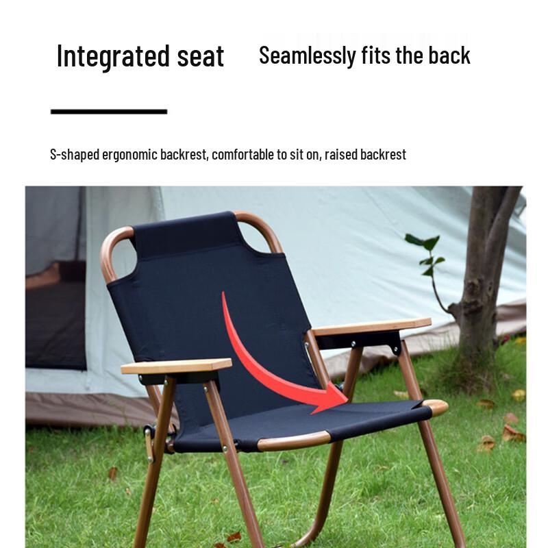 Portable Aluminum Kermit Folding Camping Chair