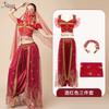 Aladdin Jasmine Costume Belly Dance Outfit Ethnic Middle Eastern Performance Set Women