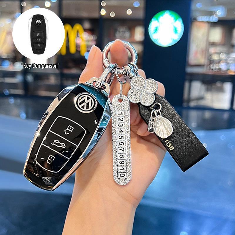 Key Cover for 2021 Volkswagen Touareg - Fits Imported Models 2017-2021