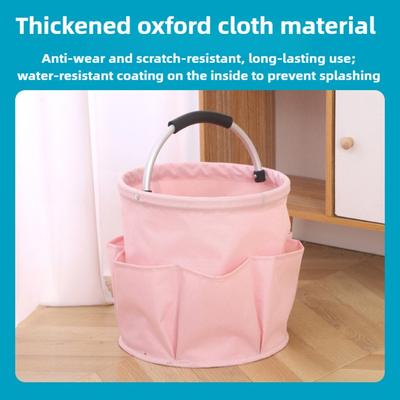 Outdoor Camping Picknickkorb, Strandkorb, tragbares faltbares Gartenwerkzeugset, Aufbewahrung Badartikel Tasche, Badekorb,