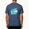 Men's Outdoor Fishing T Shirt Short Sleeve UPF 50 Plus Sun Protection Cooling Stretch Fabric Sports Top