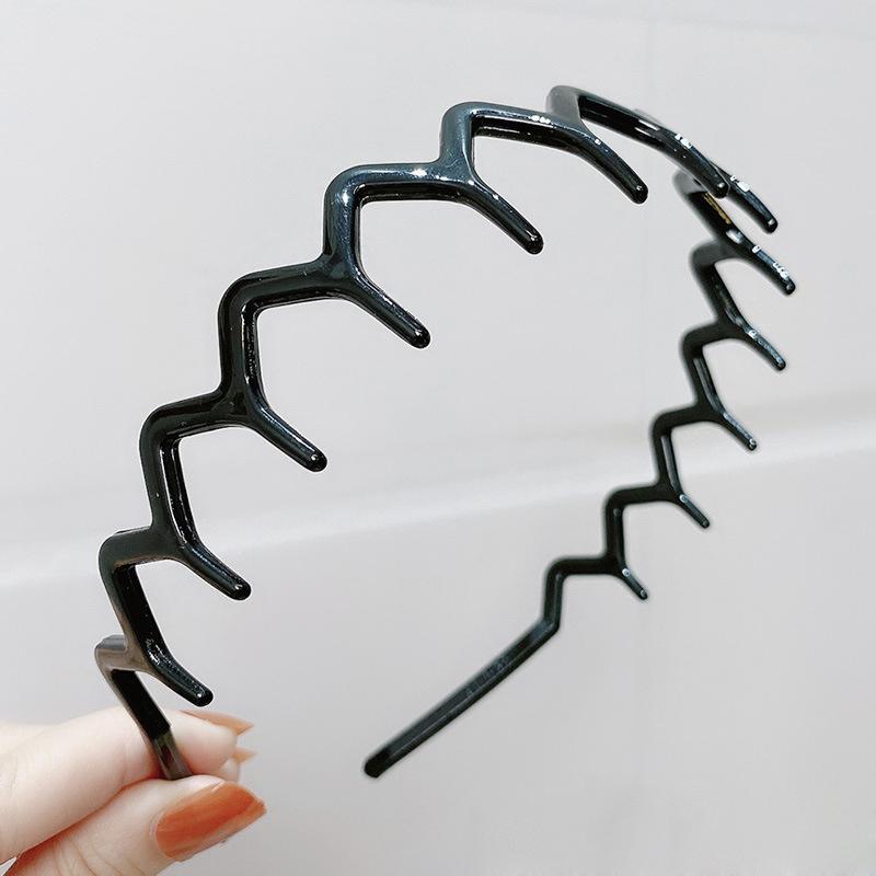 Nowe Damskie Czarne Podstawowe Wysokoelastyczne Opaski do Włosów do Mycia Twarzy, Uchwyt do Włosów, Opaski dla Dziewcząt, Gumki do Włosów, Modne Akcesoria do Włosów