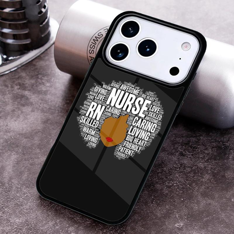 Nurse syringe heartbeat Medicine Phone Case for iPhone 17 16 15 Pro Max Air 14 13 12 11 Plus Shockproof Capa Cover