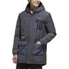 Adidas Neo M Cs Fill Parka Hooded Sports Casual Cotton Jacket Winter Men Jacket Light-Gray EI4394
