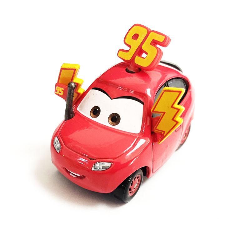 Pixar Cars 3 Der Donner-Tal-Crash-Party-Sheriff Schlamm-McQueen Herr Zerstörer Metall-Druckguss-Spielzeugauto Kindergeburtstagsgeschenke