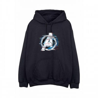 Mens Team Tech Logo Drawstring Hoodie