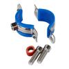 2PC Adjustable Fixing Pipe Clamp Kit for Office Chair 2528mm with Wrench 304 Stainless Steel Anti Sinking Device