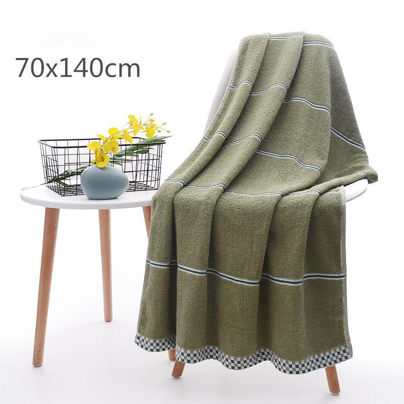 140 x 70 cm Badetuch aus reiner Baumwolle für Erwachsene, wasserabsorbierend, Herren- und Damenhaushalt, High-End-Verdickung, großes, fusselfreies Handtuch, Badetuch