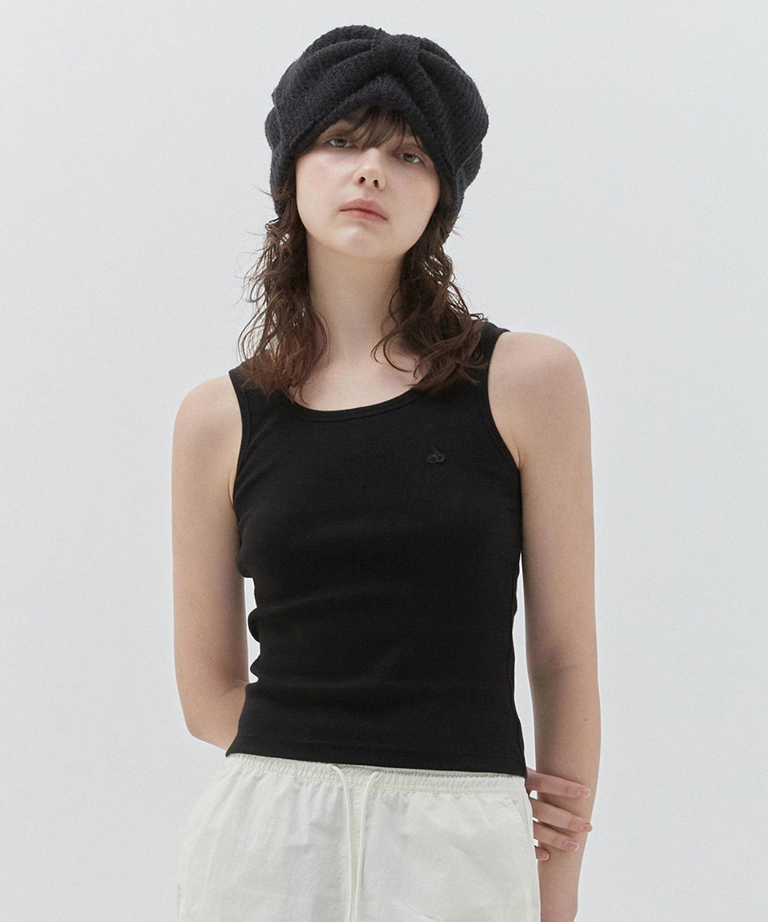 Kirsh Plain Slim Fit Sleeveless [Black] 1