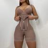 Women Steel Boned Tummy Control Butt Lifting Shapewear Bodysuit Hip Enhancing Body Shaper