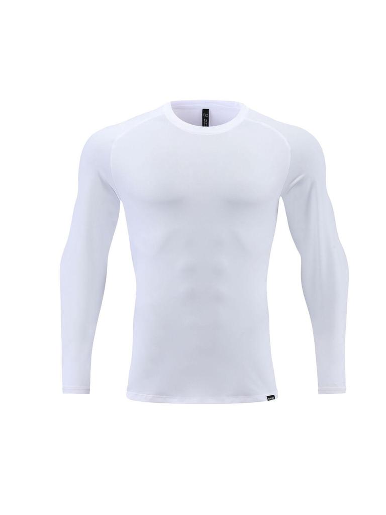 Di Jia Herren Schnelltrocknendes Langarm-Sonnenschutzshirt zum Laufen, für Fitness und zum Bergsteigen