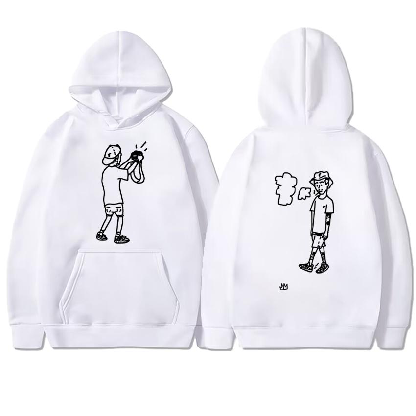 Popular 2025 Player Hater Rels Street Hip Hop Double Sided Print Hoodie Men Women Long Sleeve Sweatshirt Fleece Unisex Pullovers