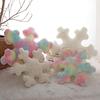 Christmas Snowflake Pillow Filled PP Cotton White Snow Cushion Home Holiday Decoration New Year 2024 Cojines Navidad