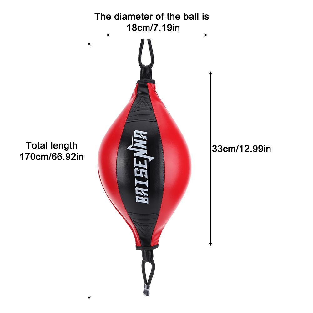 Boxen Stanzen Ball Training Reaktionsgeschwindigkeit Bälle Muskelaufbau Training Sandsack mit Handschuh Muay Thai Fitnessstudio Fitness Sportbedarf