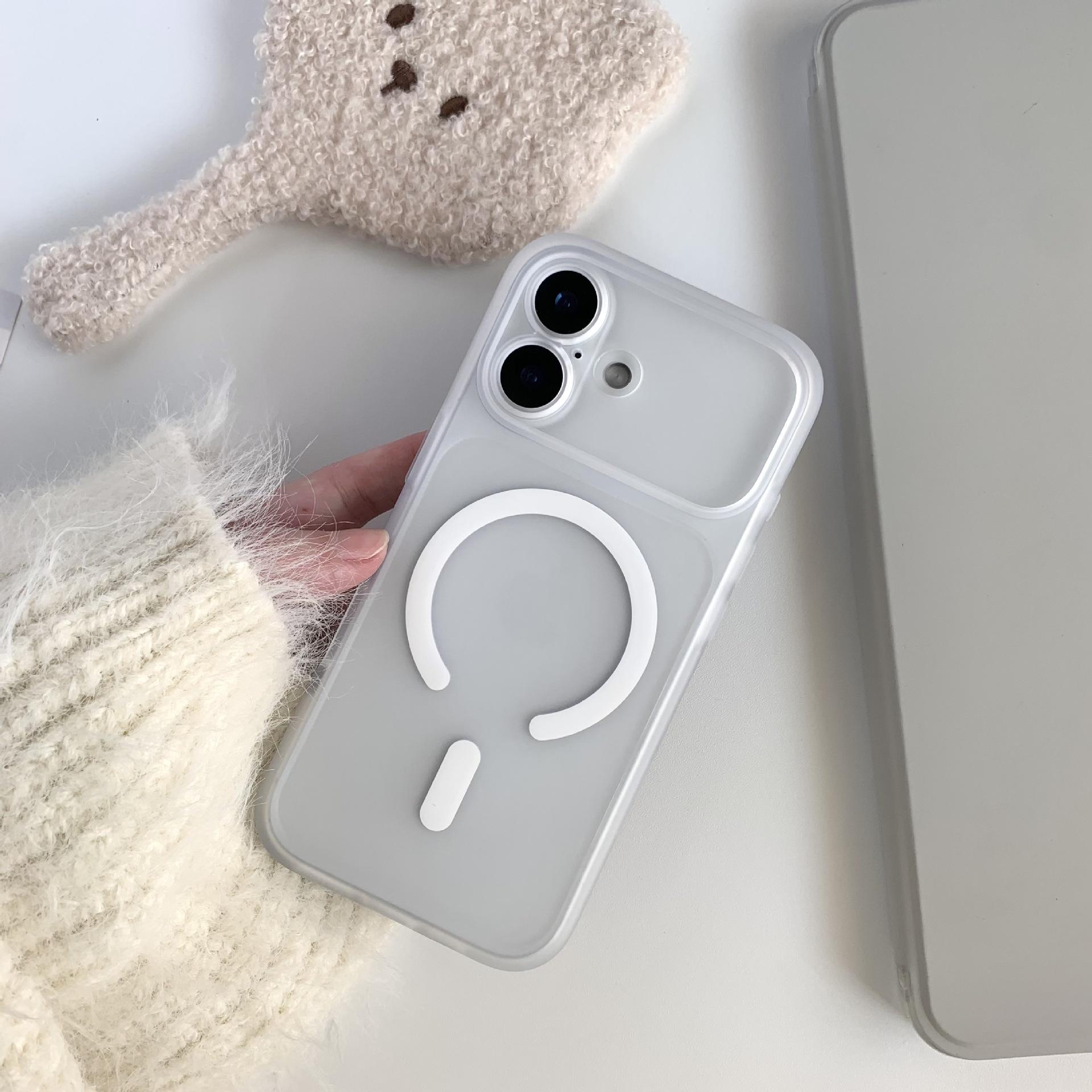 

iPhone 17 Pro Case, Frosted Apple 16 Pro Max, Full Coverage Transparent 15 Pro, Drop-Proof Protective Cover iPhone 14 Pro Max