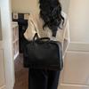 Premium Pu Duffle Bag for Unisex with Top Handle Stylish Travel Bag for Business and Weekend Trips