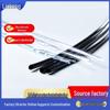 Black Transparent PET Heat Shrink Tubing for Lithium Battery Waterproof Insulation, Capacitors, and Inductor Protection.