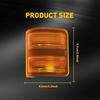 For Ford F250 F450 F350 F550 Amber Lens Side Mirror Marker Signal Light Housing
