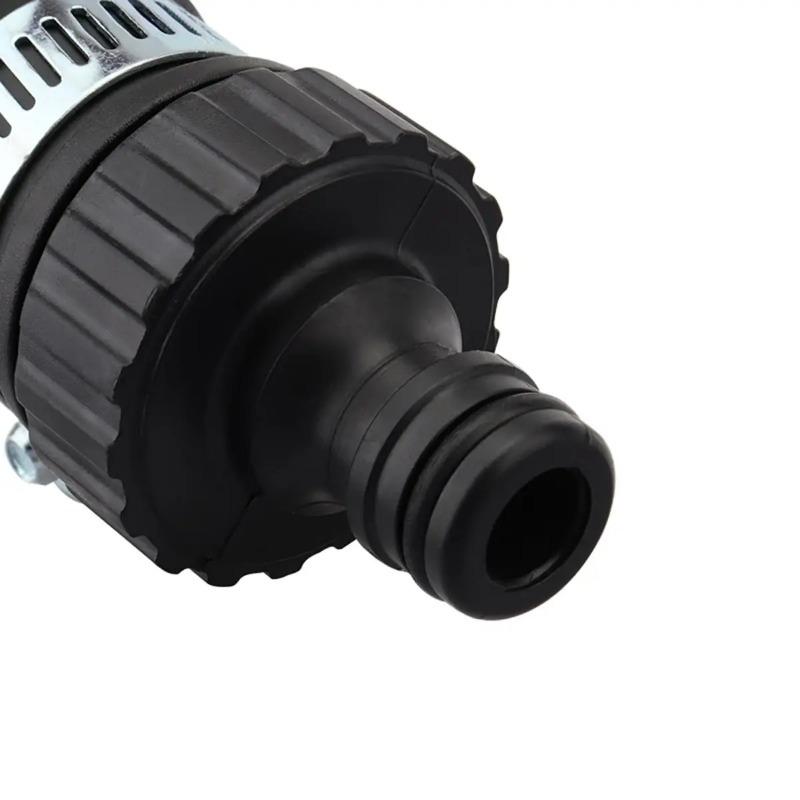 2 Pcs Durable Universal Water Faucet Adapter Plastic Hose Fitting Quick Connect Fitting Tap for Car Washing Garden Irrigation