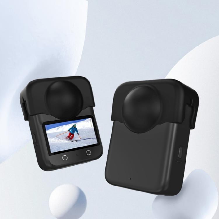 All Angle Protective Silicone Sleeve Quick Install Camera Lens Cover Weatherproof for 360 Outdoor Videography