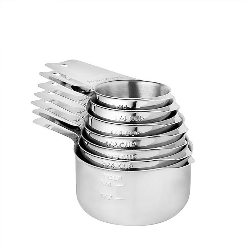 Stainless Steel Measuring Cup Set