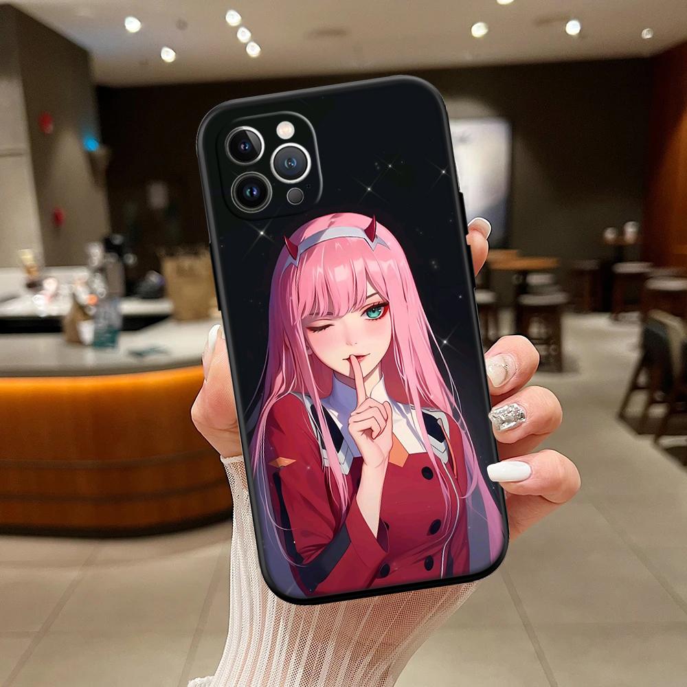 RA34 Zero Two New High-End Shell Phone Case for Redmi Note 10 11 12 Pro Max 10S 10C 10T 11A 11S 12S 12C