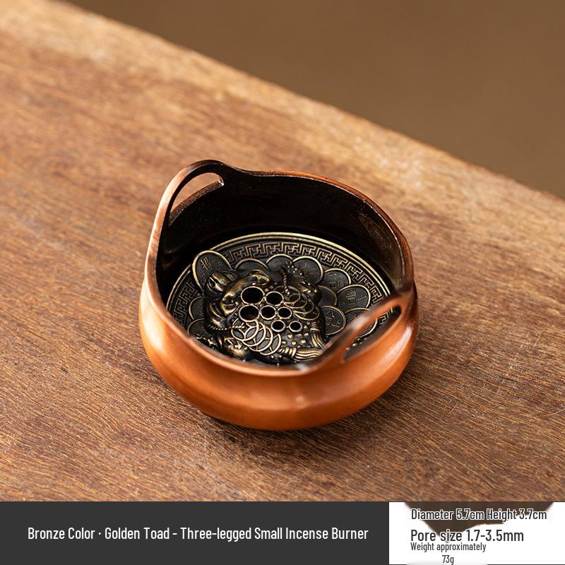Fisherman Fishing Line Incense Holder: Indoor Tea Ceremony Ornament, Alloy Incense Burner Base.