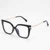 Women's Blue Light Blocking Square Glasses Frame - Celebrity Style Photo Accessory