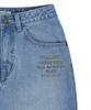Wacky Willy Women'S Long Denim Skirt Blue