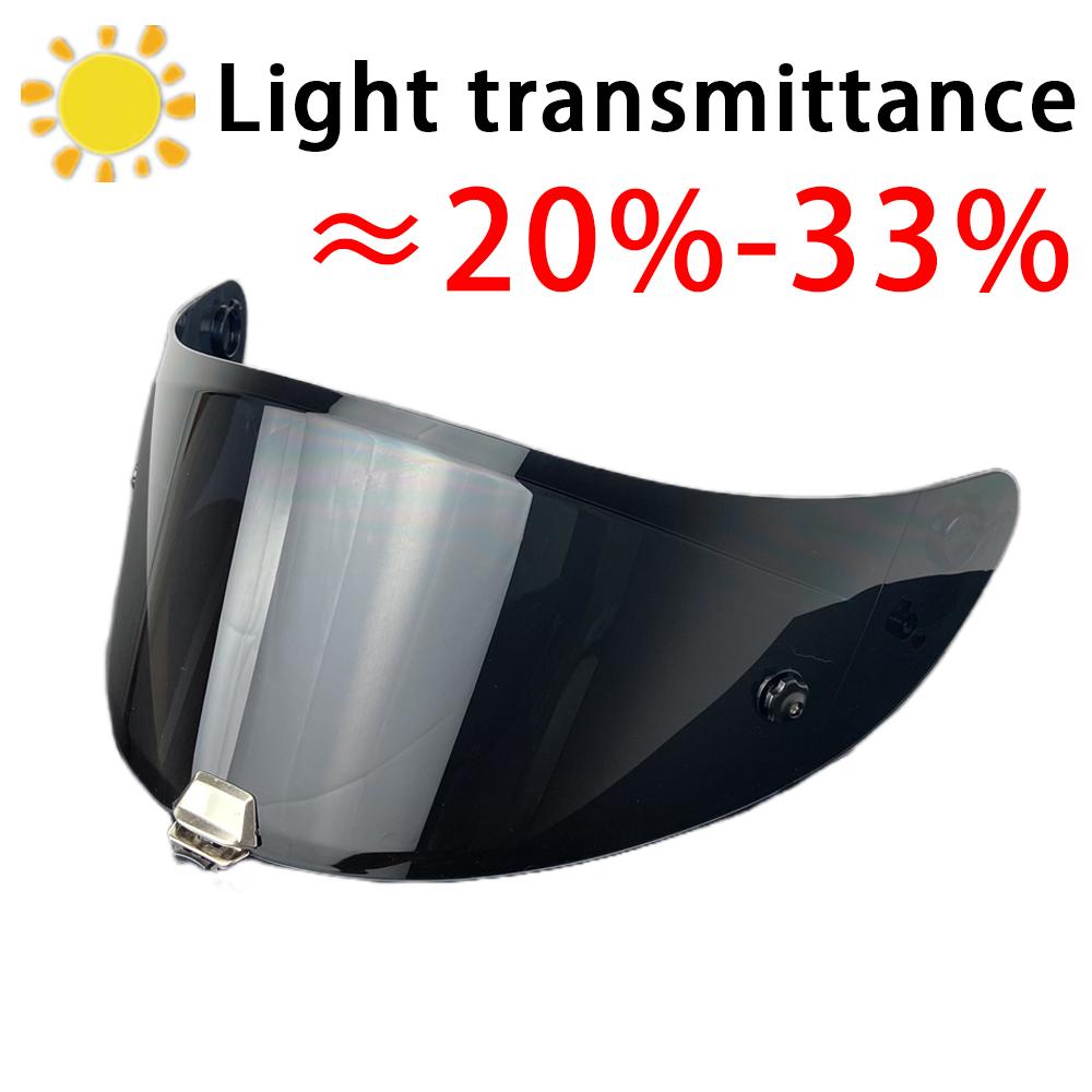 Rpha11 Helmet Visor Face Shield for HJC HJ26 Rpha 70 St Dustproof Windproof Sunscreen Shield Electroplated Visor Film Anti Fog