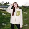 Camel Panda Series Unisex Anti-static Fleece Jacket