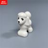 MOC Bricks Little Dog Series French Bulldog Husky Poodle Kennel Assembled Building Blocks Children's Toys Plastic Doll