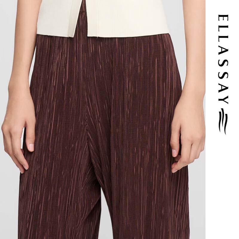 ELLASSAY Lightweight Straight-Leg Pants