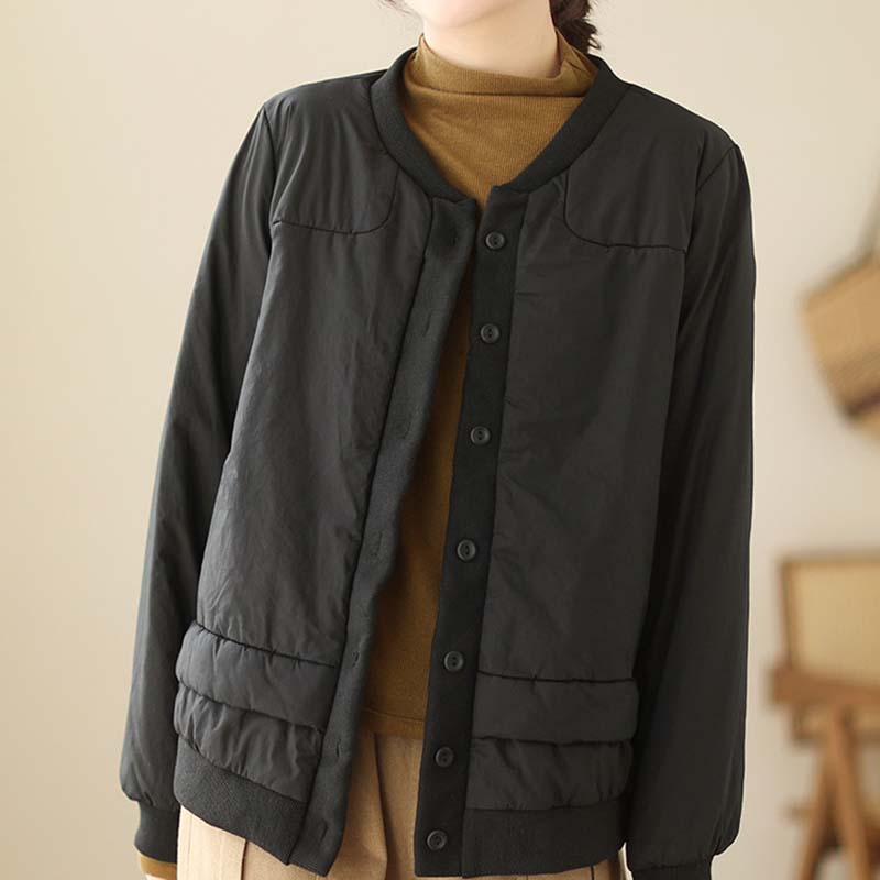 Mantel für Damen Verdickt Herbst Winter Windjacke Übergröße Wasserdicht Lässige Jacke