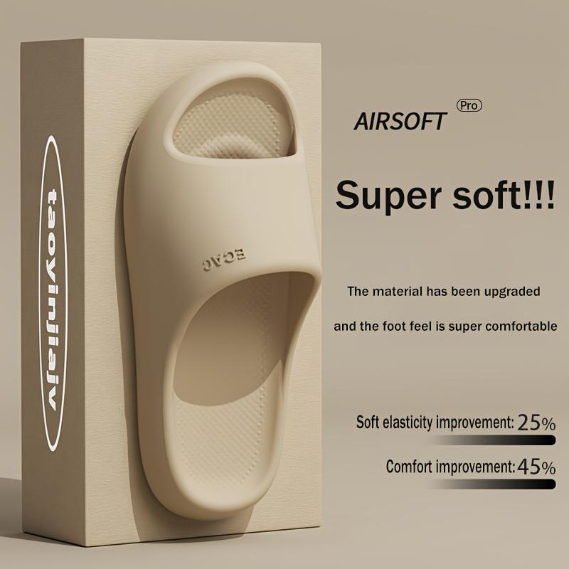 

EVA Slides - Comfortable, Non-Slip, Odor-Resistant for Indoor/Outdoor Use - Perfect for Shower & Casual Wear, Thick Sole, Home 44-45 коричневий