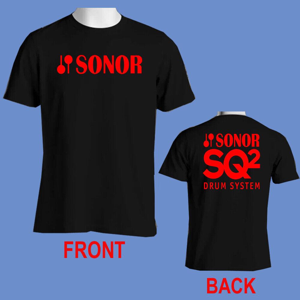 

Футболка унисекс с логотипом Sonor Drums Cymbals System