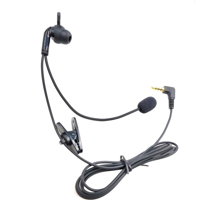 

1 шт. Гарнитура-интерком для уха с интерфейсом Type-C USB-C для V6 Pro V4C Plus Q8 F6 V7 Судья Рефери Внутриканальные наушники