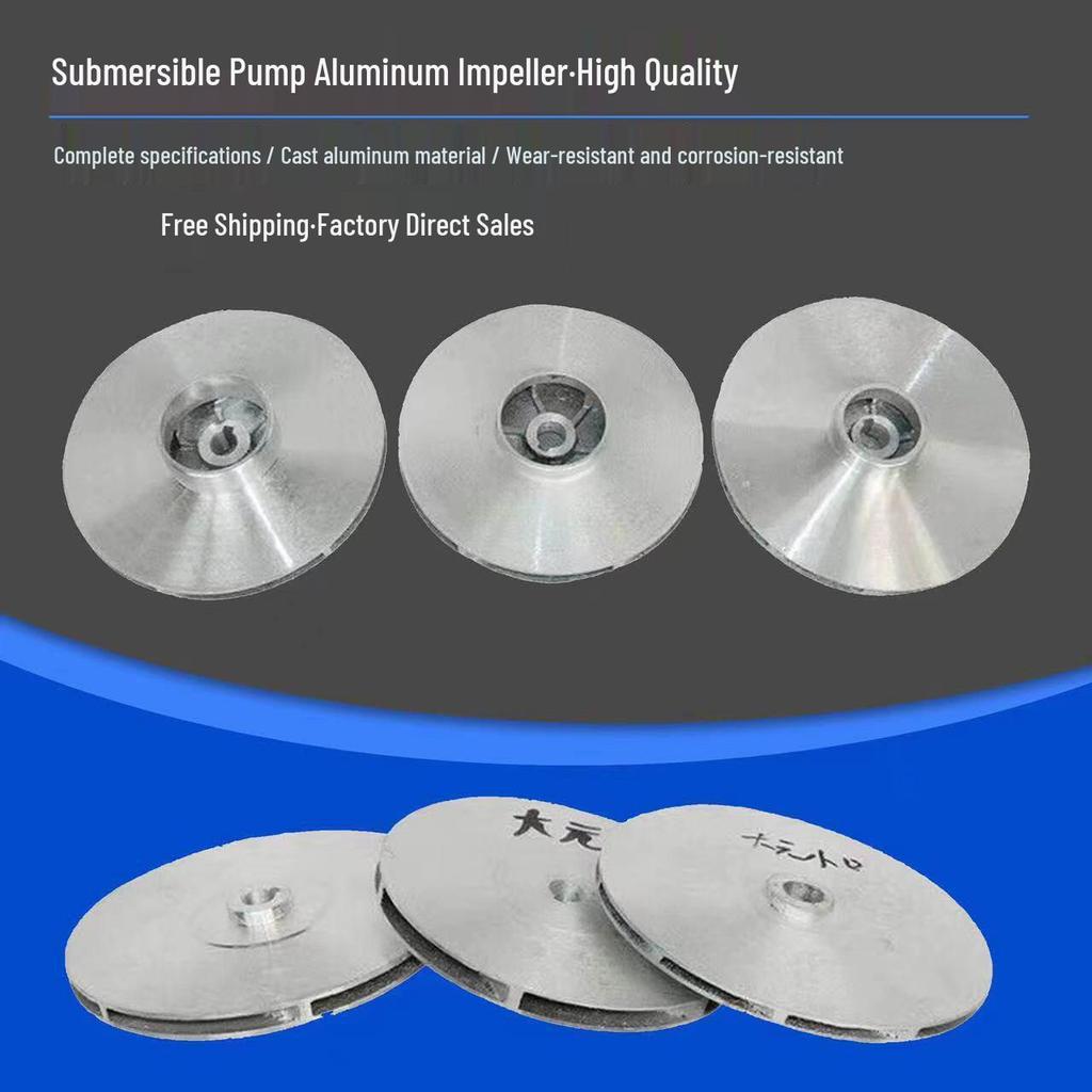 Multi-Stage Submersible Aluminum Impeller Pump for Sewage and Water Systems