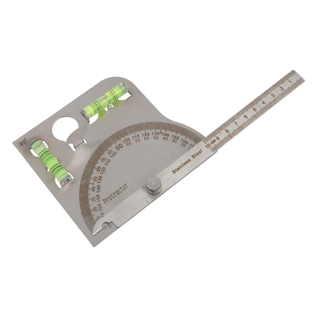 Angle Ruler Protractor Measuring Tools Woodworking Multi-Function Angle Gauge Stainless Steel Industrial Dividing Rule