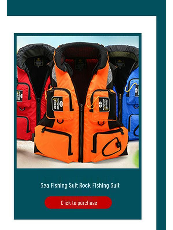 Námořní záchranná vesta pro plavání, rafting a plavbu lodí