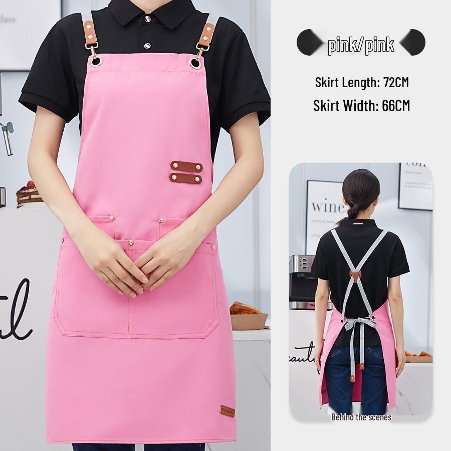 Custom Waterproof & Oilproof Apron - Stain-Resistant Workwear for Kitchen & Advertising Gift