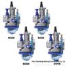 KEIHIN PWK Motorcycle Carburetor (24-34MM) with Blue Transparent Float Chamber