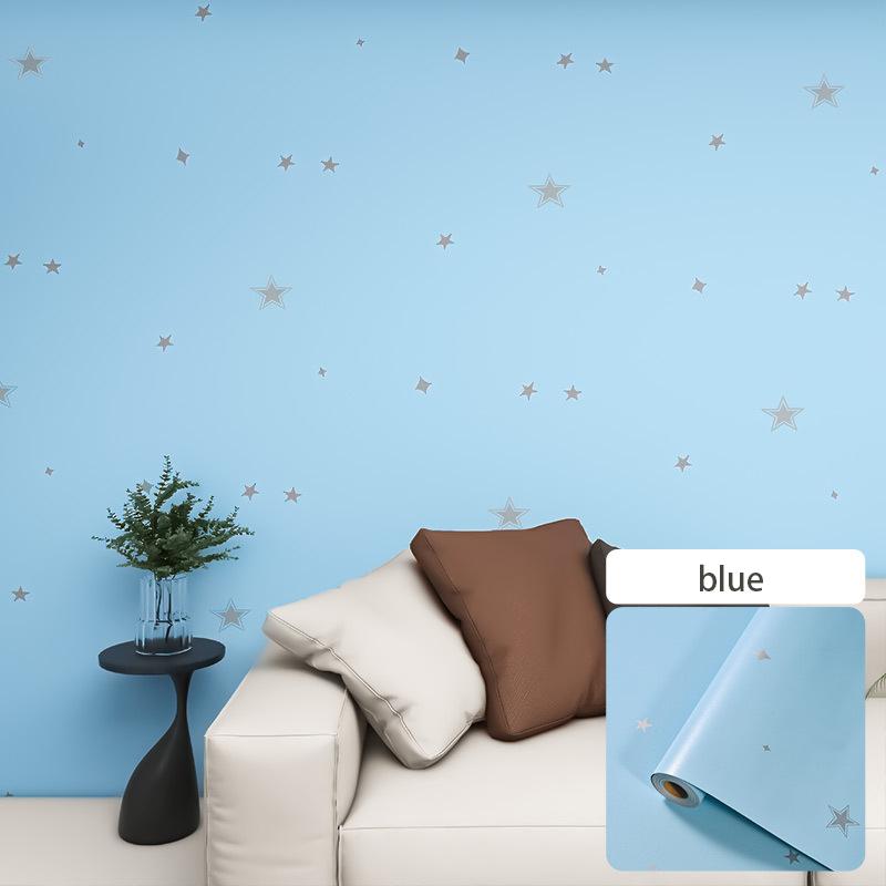 Star self-adhesive wallpaper 40cm bedroom waterproof and moisture-proof dormitory renovation sticker background sticker wallpape