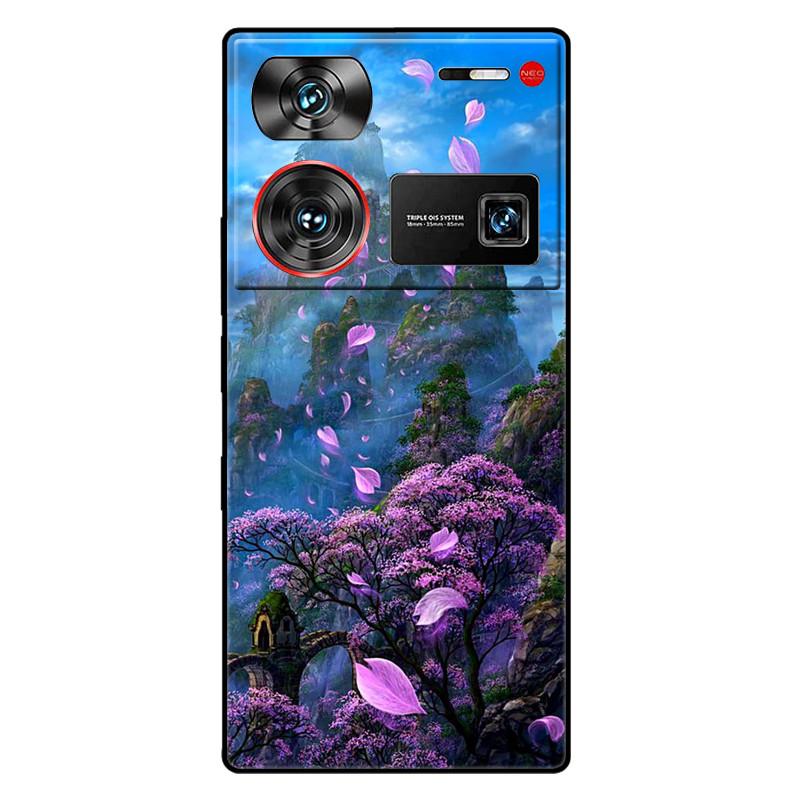 For ZTE Nubia Z60 Ultra 5G Case Silicon Fashion Space Wolf TPU Painted Coque Funda for Nubia Z60Ultra 5G NX721J Cover Protective