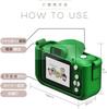 Toy Camera Kids Camera 48MP 32GB Memory Card Included 8x Zoom Charging 1080HD Green Dragon First.B Type-C